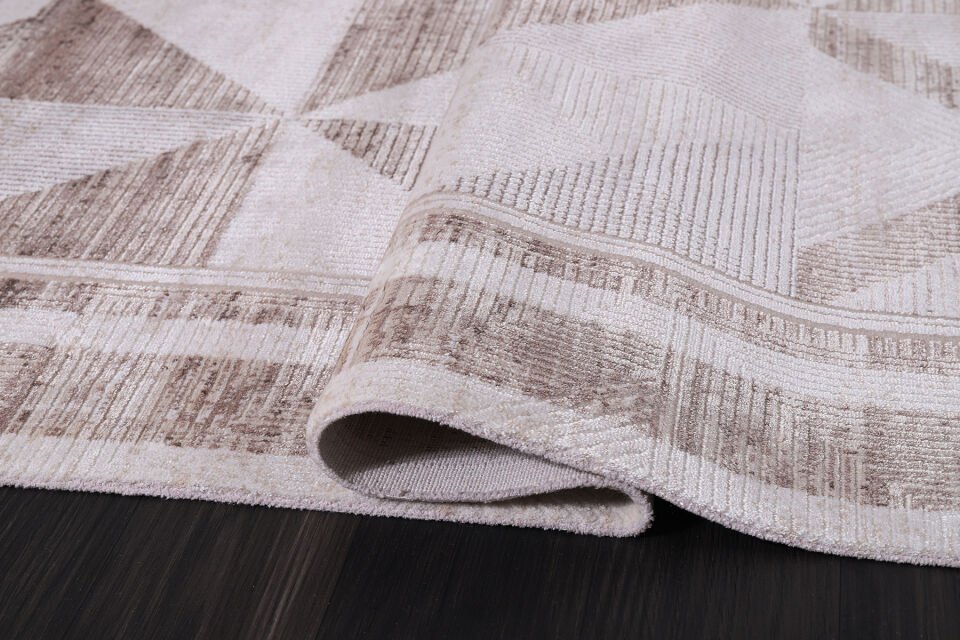 ALMOSS THE MİA 5863D BEIGE-BROWN AKRİLİK MAKİNE HALISI