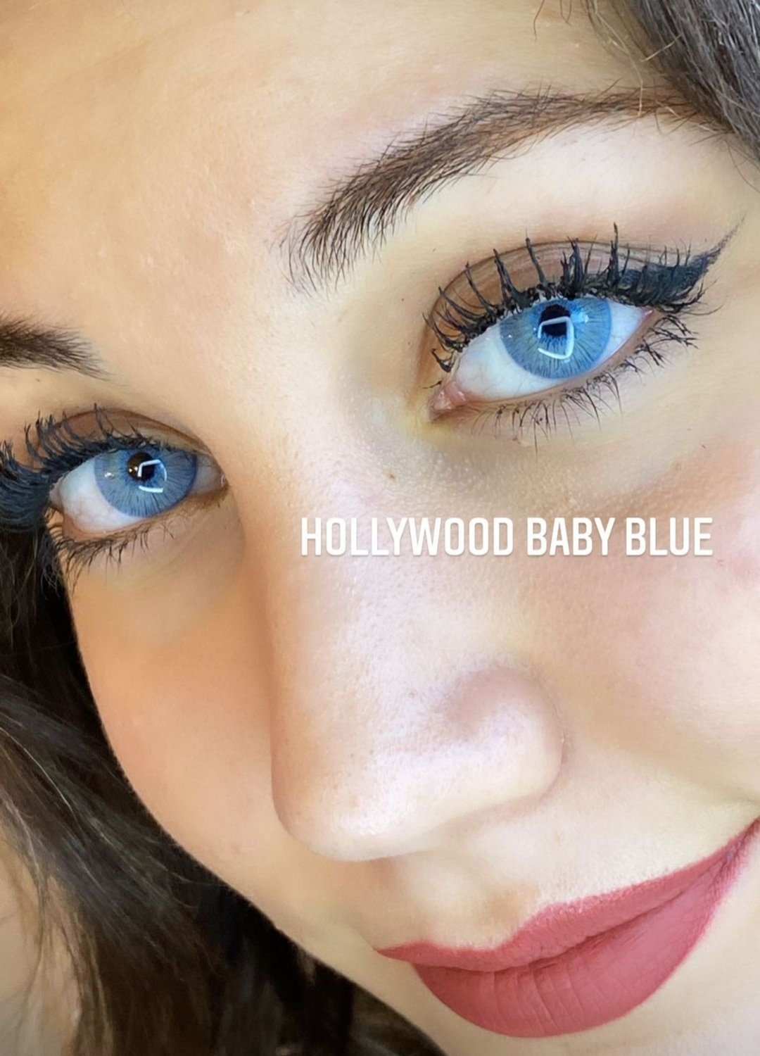 Hypnose Hollywood 1 Yıllık Lens HOLLYWOOD BABY BLUE
