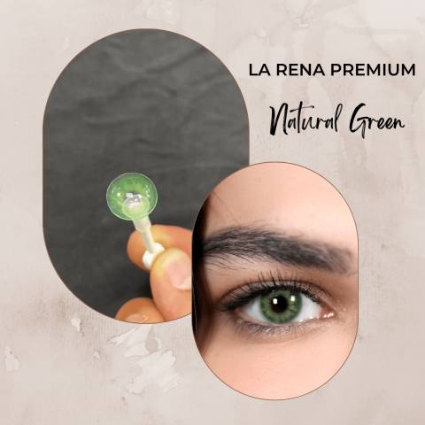 La Rena Premium 1 Yıllık Lens NATURAL GREEN