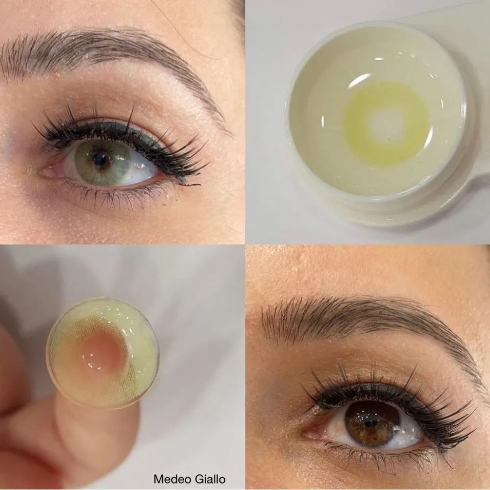 Medeo One Tone Serisi 3 Aylık Lens GİALLO