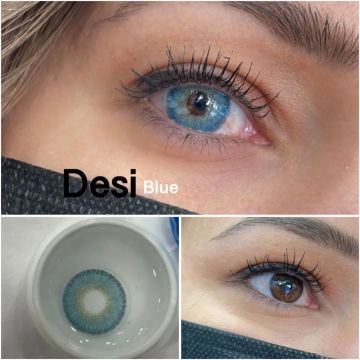Victoria Desi Blue 1 Yıllık Renkli Lens