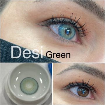 Victoria Desi Green 1 Yıllık Renkli Lens