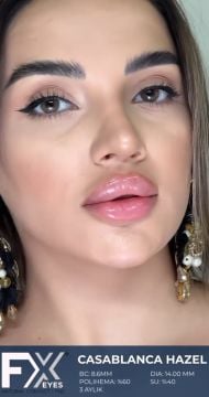 Fx Eyes Casablanca 3 Aylık Lens Casablanca Hazel