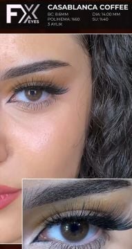 Fx Eyes Casablanca 3 Aylık Lens Casablanca Coffee