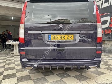 MERCEDES VİTO 2 W639 ARKA TAMPON EKİ