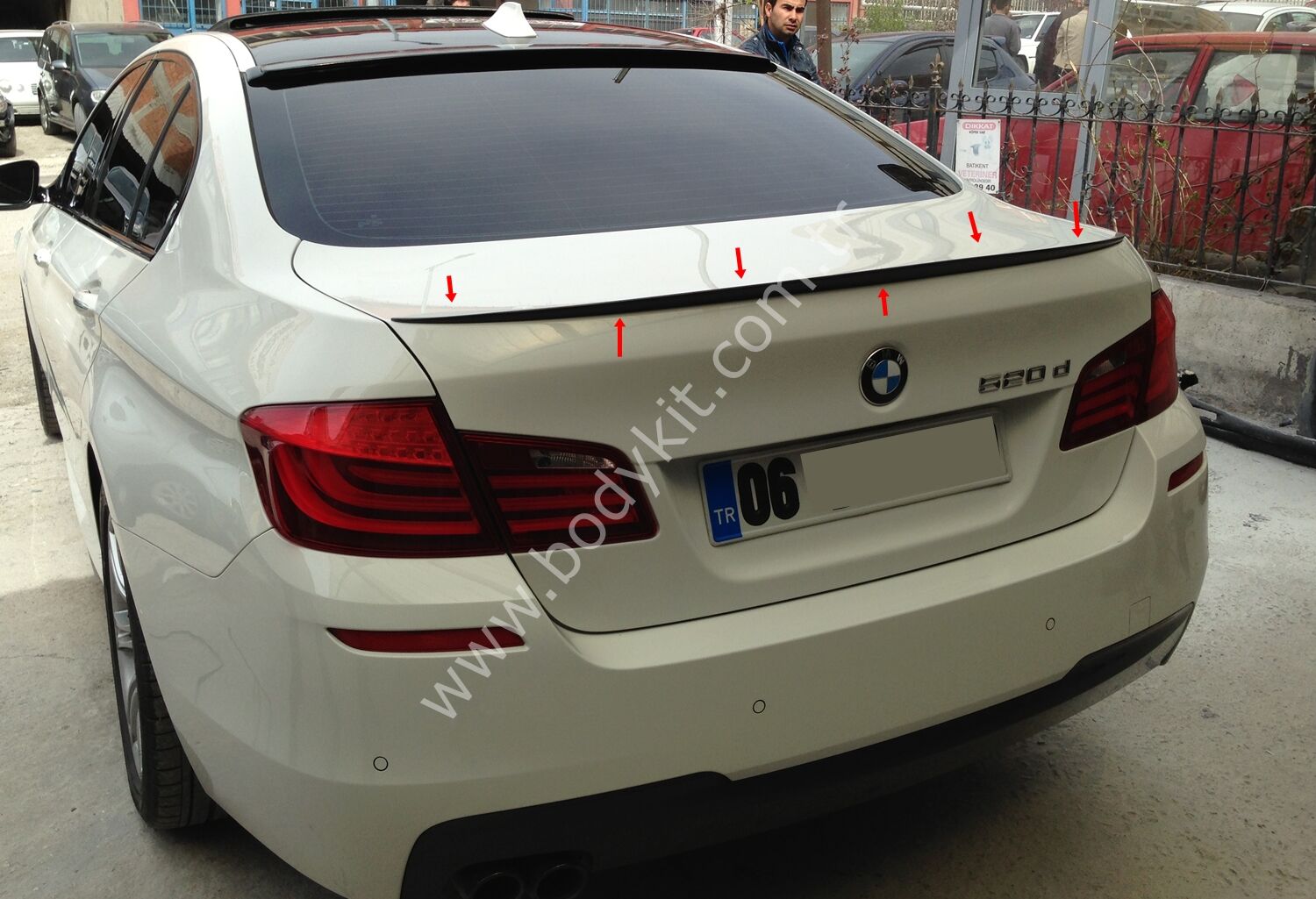 BMW F10 M ÇITA İNCE SPOYLER