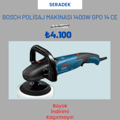BOSCH POLİSAJ MAKİNASI 1400W GPO 14 CE