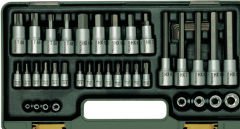 PROXXON 23290 1/4˝ & 1/2˝ CIRCIRLI KOLLU 42 PARÇALI TORX VE ALLEN LOKMA UÇ TAKIMI