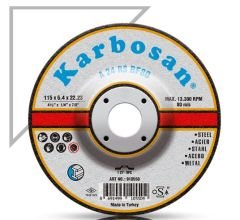 KARBOSAN METAL TAŞLAMA DİSKİ NK 180X8,0X22