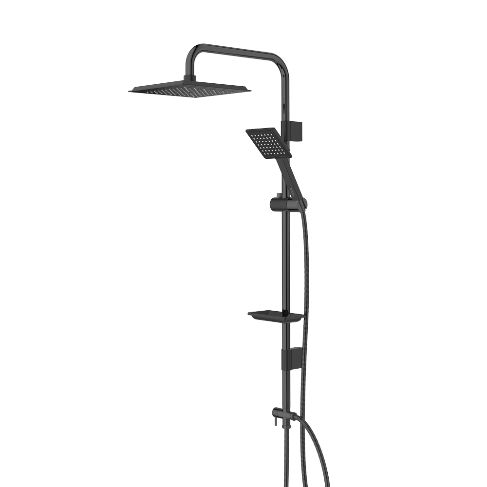 DIAMOND FRAME KOMPLE SİYAH TALL DUŞ SETİ