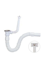 TAŞMALI KÖRÜKLÜ EVYE VE LAVABO SİFONU