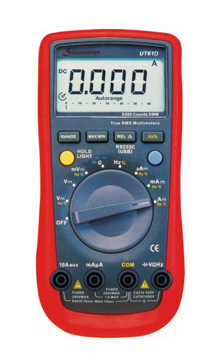 UNI-T UT61D BILGISAYAR BAGLANTILI T-RMS MULTIMETRE