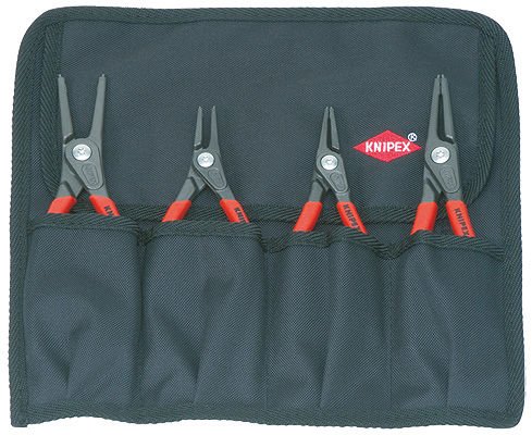 KNIPEX 00 19 57 AĞIR HİZMET SEGMAN PENSE SETİ 4 PARÇA