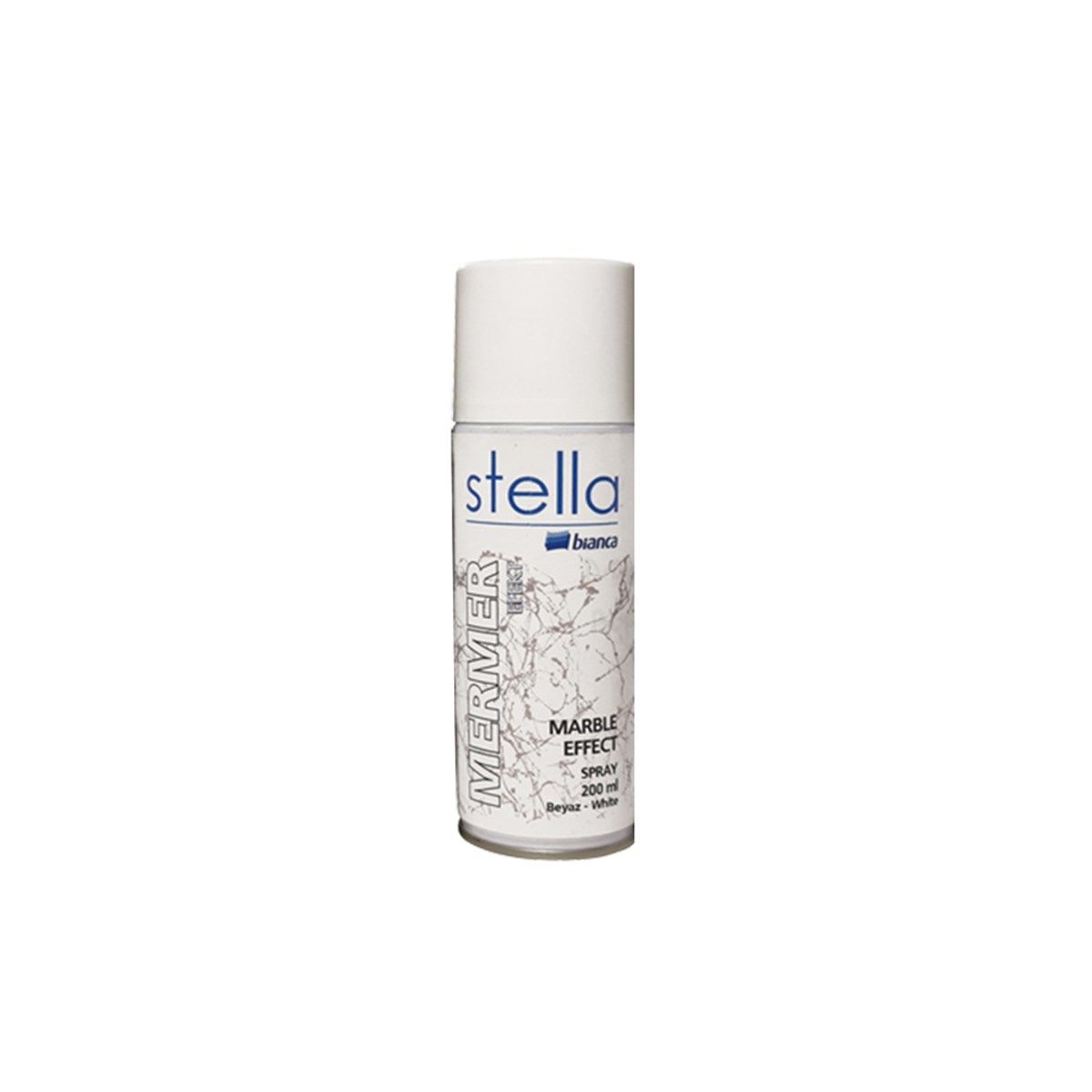 ﻿Bianca Stella Mermer Efekti Sprey 200 Ml Beyaz