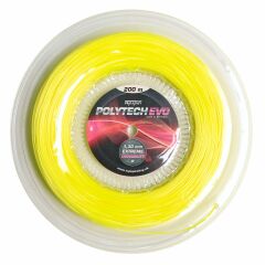 Topspin Poly Tech Evo  1,25mm / 200m Sarı Tenis Raketi Kordajı