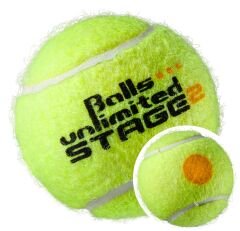 Balls Unlimited Stage2  Sarı-Turuncu Tournament Tenis Topu  60 adet