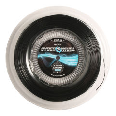 Topspin Cyber Whirl    1,24mm / 110m Siyah  Tenis Raketi Kordajı