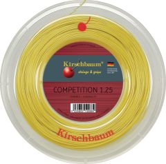 Kirschbaum Competition  1,25mm / 200m Sarı Tenis Raketi Kordajı
