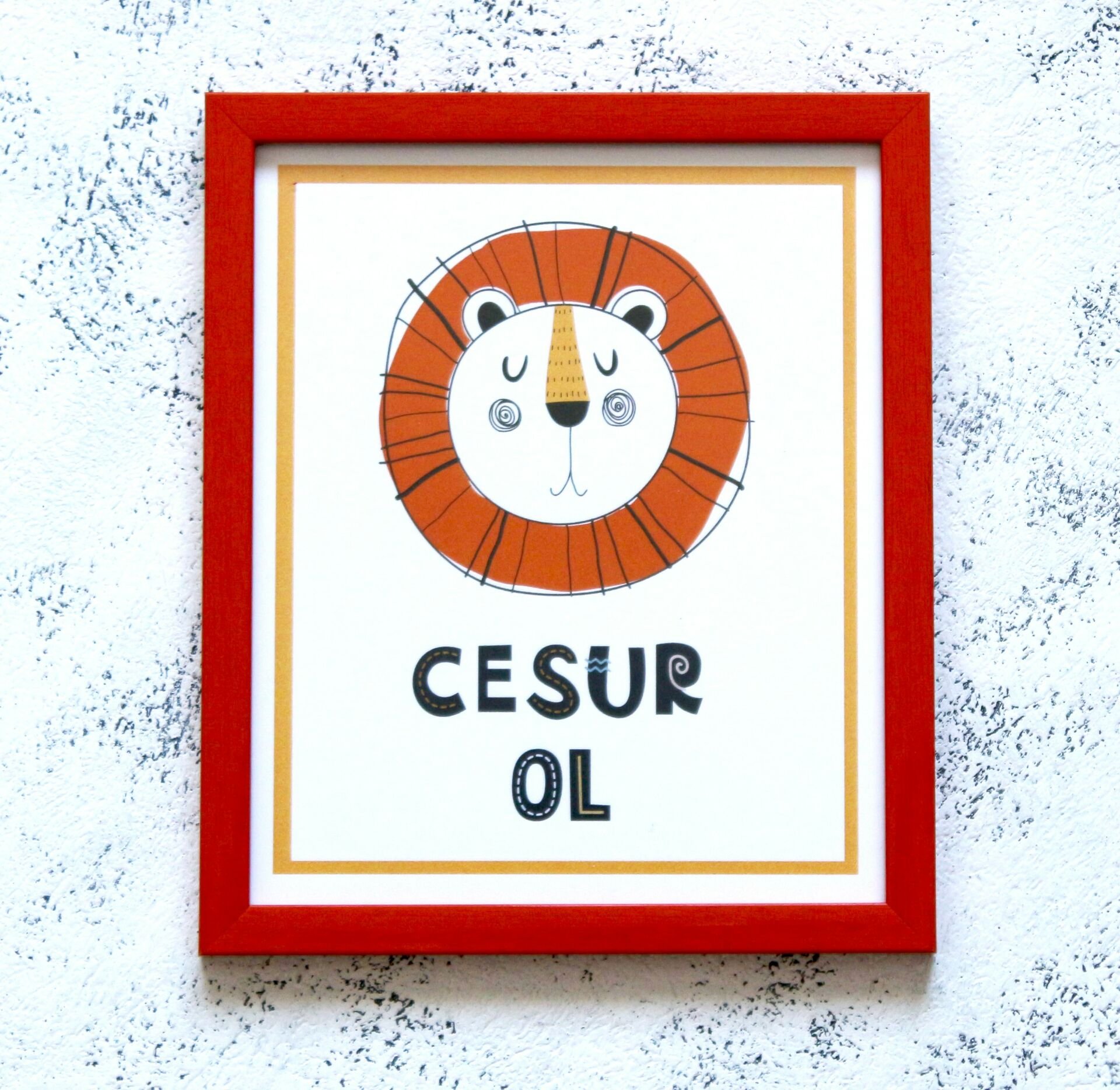 ÇOCUK ODASI TASARIM TABLO TS1