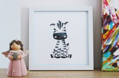 ERKEK BEBEK ODASI SAFARİ HAYVANLAR ZEBRA