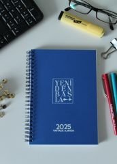 YENİDEN BAŞLA 2025 HAFTALIK AJANDA (MAVİ)