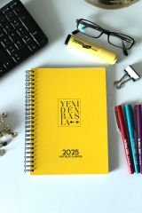 YENİDEN BAŞLA 2025 HAFTALIK AJANDA (SARI)