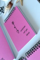 SEVGİLİLER GÜNÜ İKİLİ PLANLAYICI SET PEMBE-BEJ