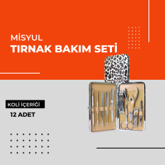 (Toptan) Tırnak Bakım Seti 1 Koli (12 Adet)