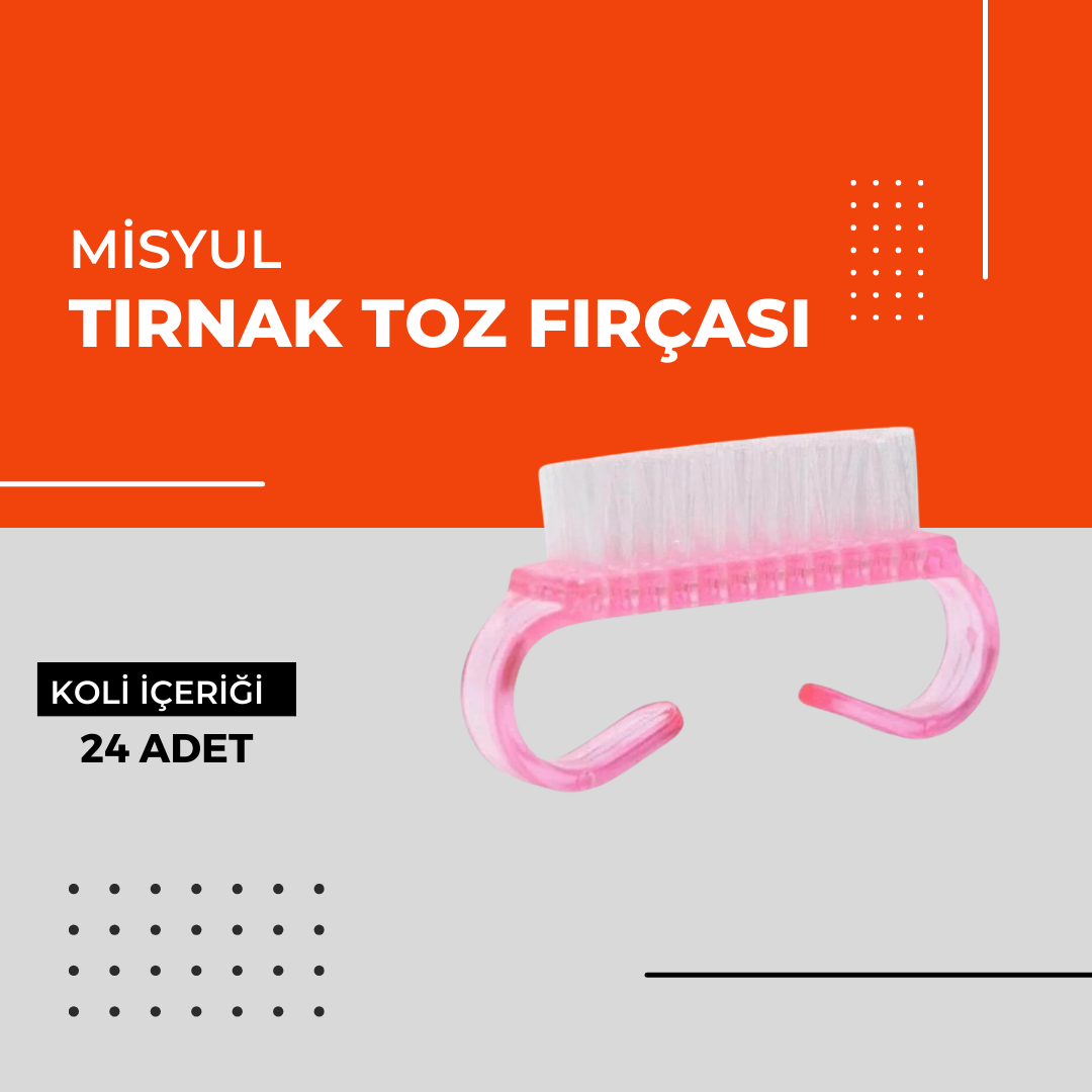 (Toptan) Tırnak Toz Fırçası 1 Koli (24 Adet)