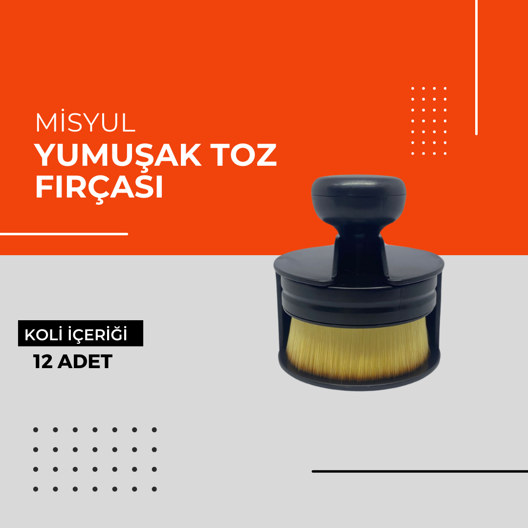 (Toptan) Yumuşak Toz Fırçası 1 Koli (12 Adet)