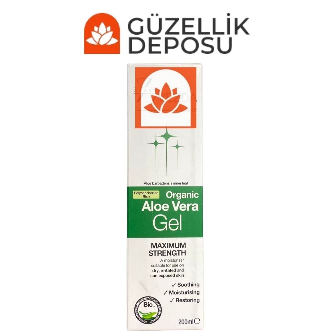 Organik Aloe Vera Jel 200ml