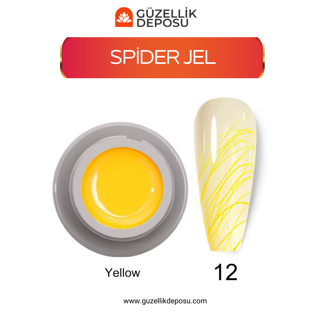 Spider Jel 5 ml Yellov (Sarı)