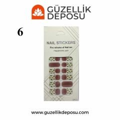 Nail Art Tırnak Sticker Modelleri