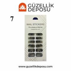Nail Art Tırnak Sticker Modelleri