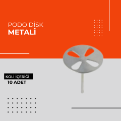 (Toptan) Podo Disk Metali 1 Koli (10 Adet)