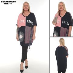 1138 LOVE DROBE FILE DETAYLI TASARIM BLUZ