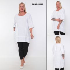 ZDPLUS 22000 KETEN TUNIK 24 YAZ