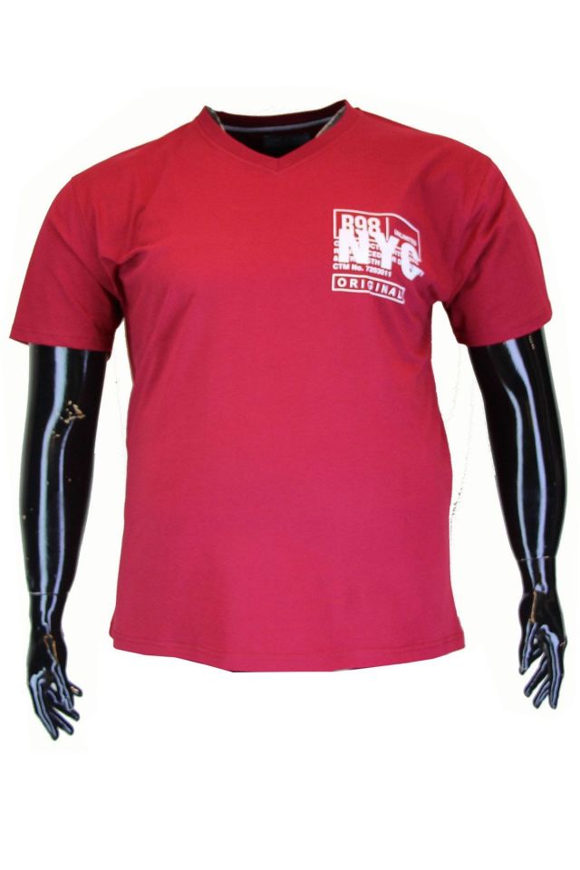 Erkek Büyük Beden T-Shirt 1335-8