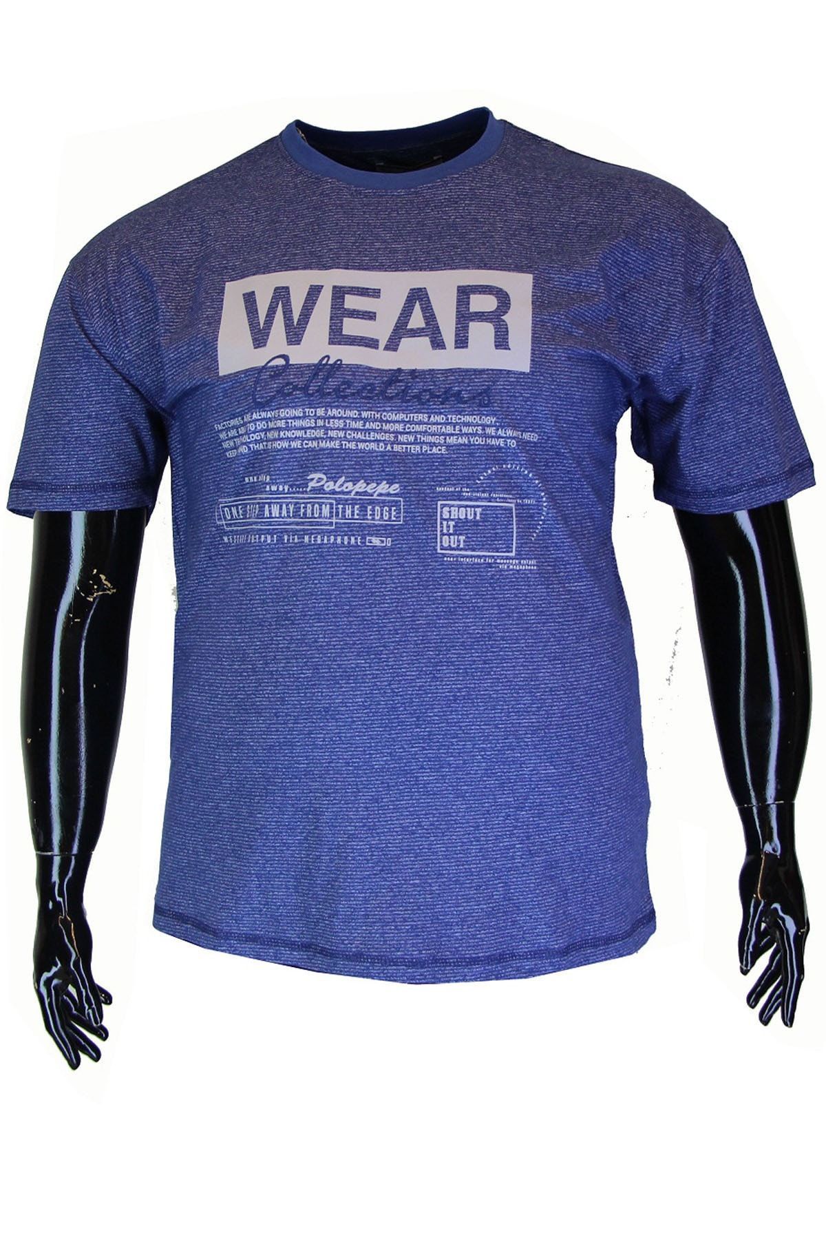 ErkekBüyük Beden T-Shirt 1325-4