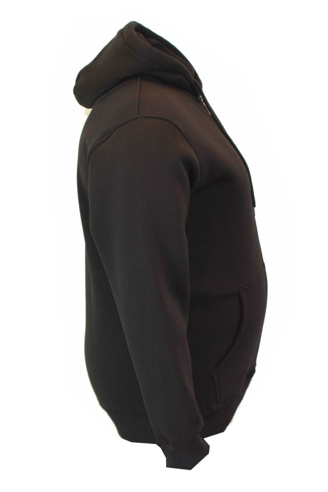 Erkek Siyah Büyük Beden Sweatshirt 20451-2