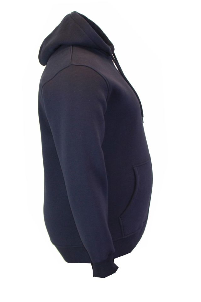 Erkek Lacivert Büyük Beden Sweatshirt 20451-3