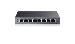 Tp-Link TL-SG108PE 8 Port 4 Port Poe+ 10-100-1000 Mbps Easy Smart Switch Çelik Kasa