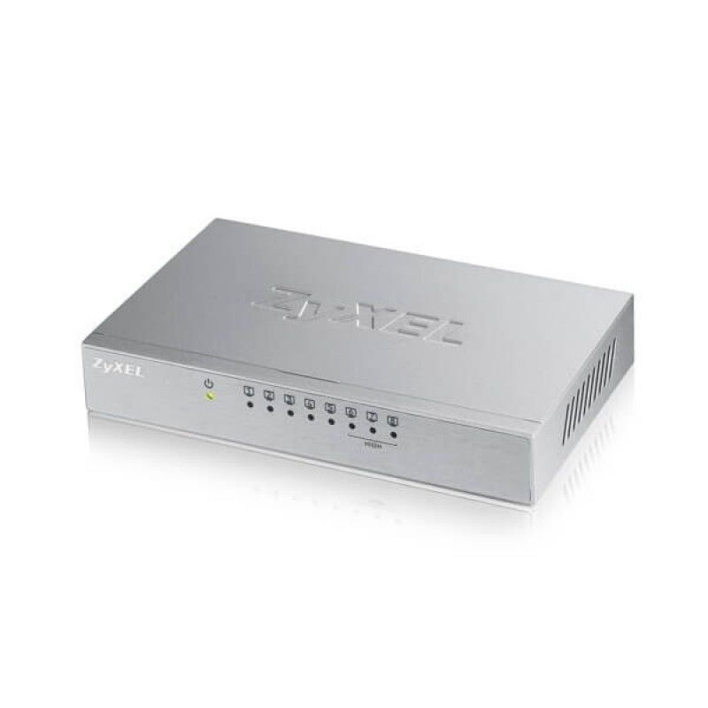 Zyxel ES-108A 8 Port 10-100 Mbps Metal Kasa Switch