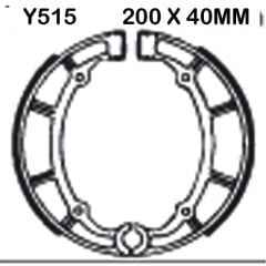 Yamaha XV 535/535 S Virago (1995-2003) Arka Organik Kevlar Fren Balatasi EBC Y515