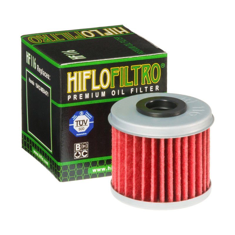 Honda CRF250 R-E,F,G (2014-2016) Hiflo Premium Kağıt Yağ Filtresi HF116
