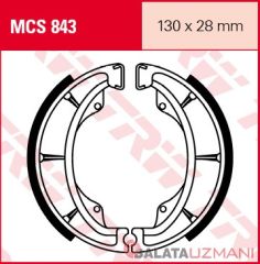 SYM 125 Symply (2008-> --) Arka Organik Fren Balatasi TRW MCS843