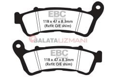 Honda CBR 600 FAB/FAC (ABS Model) (2011-2013) Organik Ön Fren Balatasi EBC FA388*