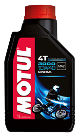 MOTUL 3000 10W40 4T 1L MİNERAL 4 ZAMANLI MOTOR YAĞI