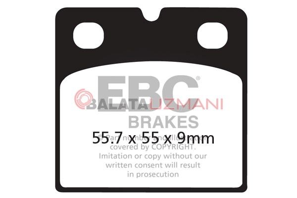 BMW K1200 RS (ABS) (2001-2004) Organik Arka Fren Balatasi EBC FA018