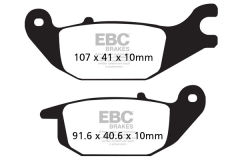 Honda CBR 125 R4/R5/RS5/RW5/RS6/RW6 (2004-2006) Arka Organik Kevlar Fren Balatasi EBC FA343